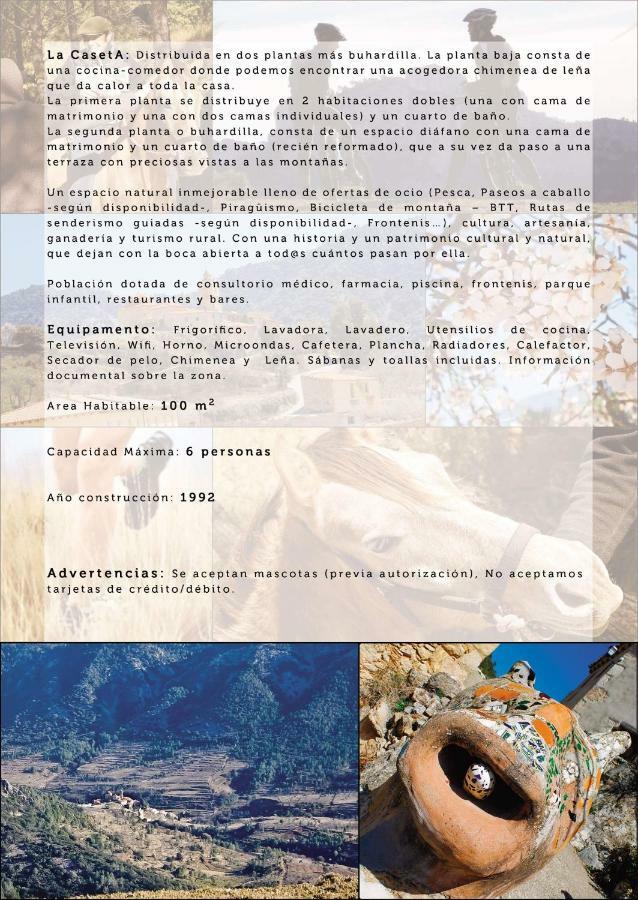 La Caseta Puebla de Benifasar 外观 照片